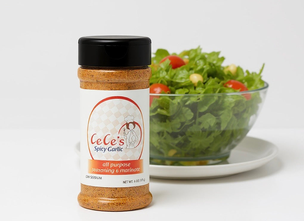 Spicy Garlic Seasoning | Low Sodium All-Purpose Blend